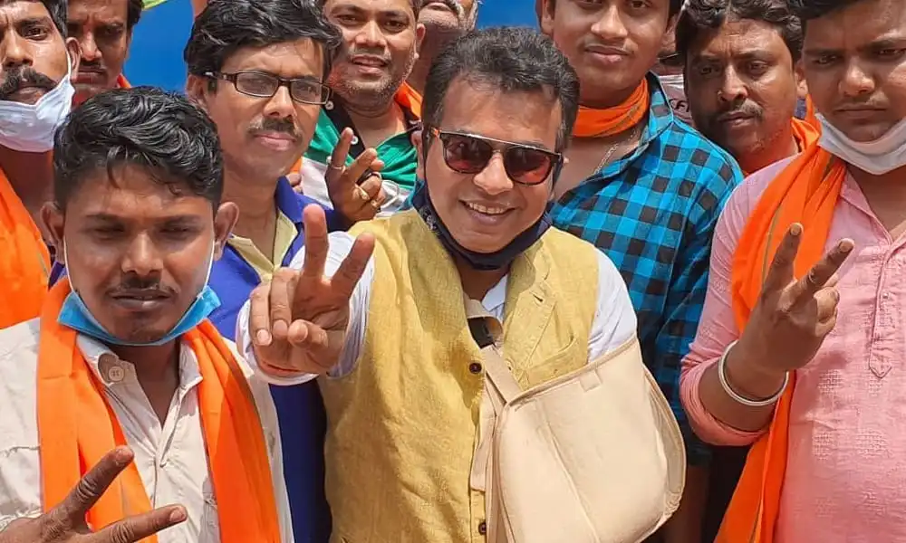 রুদ্রনীল ও সমর্থকরা নির্বাচনী প্রচারণায় অংশগ্রহণ করছে. Channel i News - চ্যানেল আই নিউজ