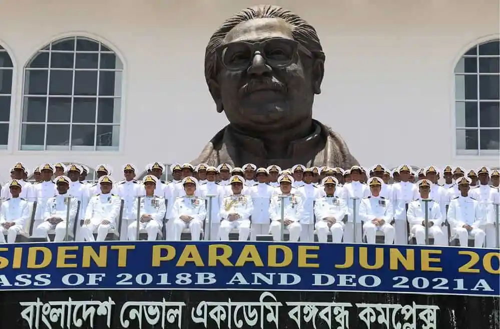 নৌবাহিনীর গ্রীষ্মকালীন রাষ্ট্রপতি কুচকাওয়াজের দৃশ্য. Channel i News - চ্যানেল আই নিউজ