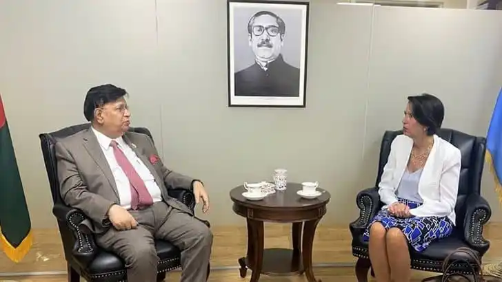 বাংলাদেশ ও জাতিসংঘ প্রতিনিধিদের মধ্যে আলোচনা চলছে. Channel i News - চ্যানেল আই নিউজ