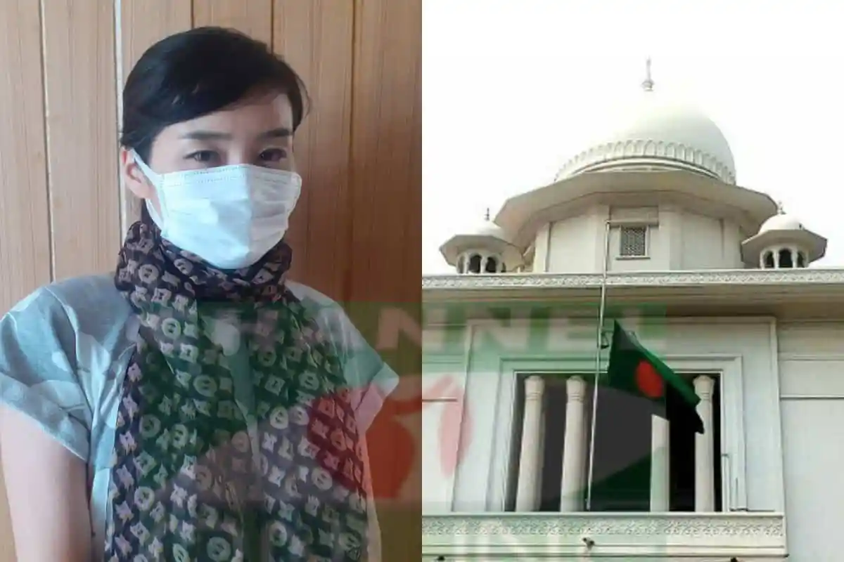 বাংলাদেশের জাতীয় সংসদ ভবনের ছবি, যেখানে বাংলাদেশের পতাকা উড়ছে. Channel i News - চ্যানেল আই নিউজ