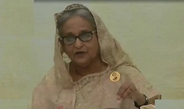 প্রধানমন্ত্রী কৃষিতে ভর্তুকি নিয়ে বক্তব্য দিচ্ছেন।. Channel i News - চ্যানেল আই নিউজ