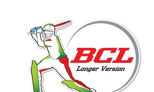 BCL ক্রিকেট লোগো, ক্রিকেটার ব্যাটিং করছে. Channel i News - চ্যানেল আই নিউজ