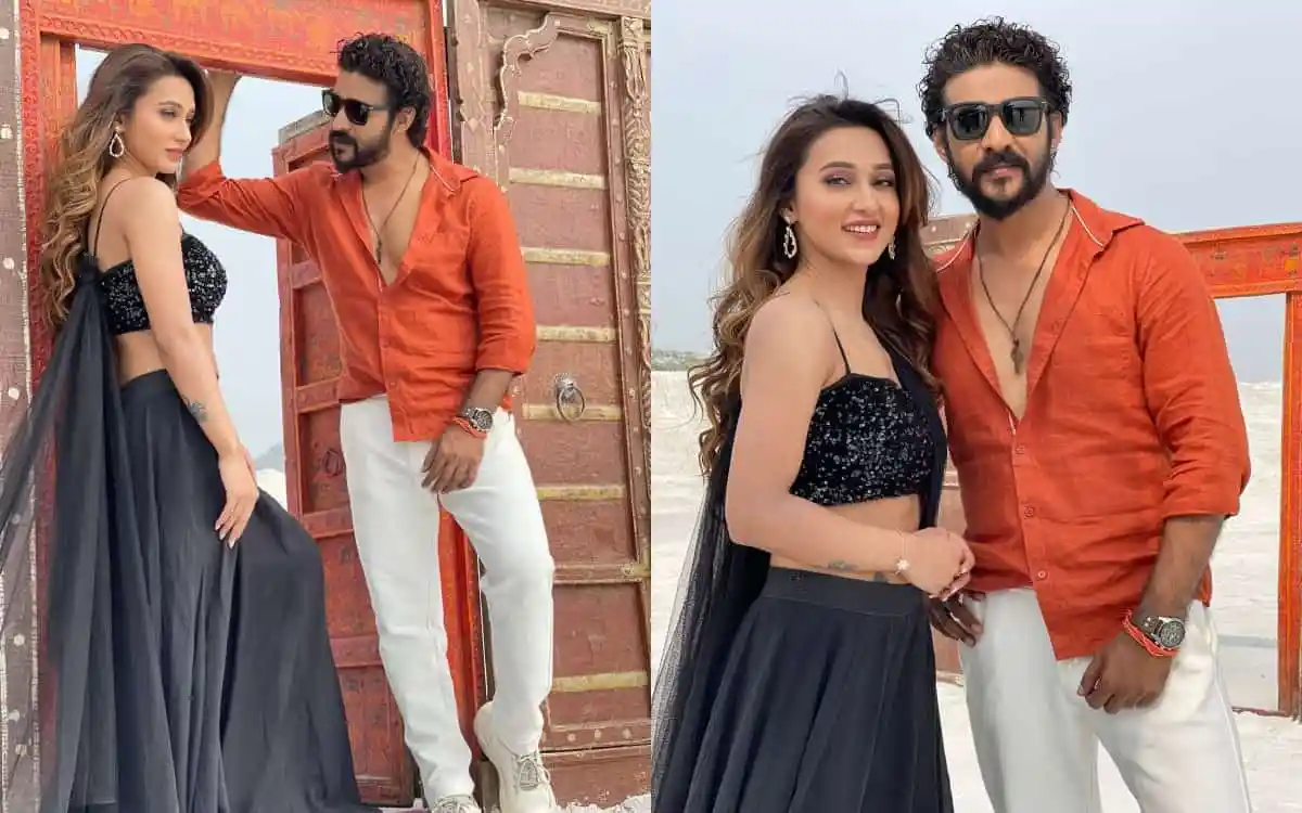 নিরব ও মিমি দেশী গানের ভিডিওতে রোমান্টিক মুহূর্তে. Channel i News - চ্যানেল আই নিউজ