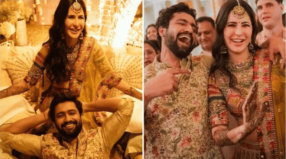 ক্যাটরিনা-ভিকির মেহেদির ছবি, আনন্দে ভরা অনুষ্ঠান. Channel i News - চ্যানেল আই নিউজ