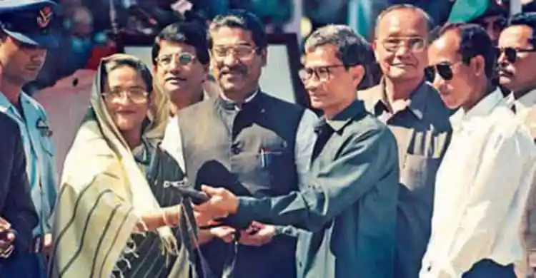 শান্তিচুক্তি স্বাক্ষর অনুষ্ঠানে নেতৃবৃন্দের উপস্থিতি. Channel i News - চ্যানেল আই নিউজ