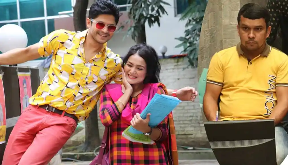 নিলয়, নাদিয়া ও রিপনের ছবি, নাটকের দৃশ্য, বাংলা সংবাদ. Channel i News - চ্যানেল আই নিউজ