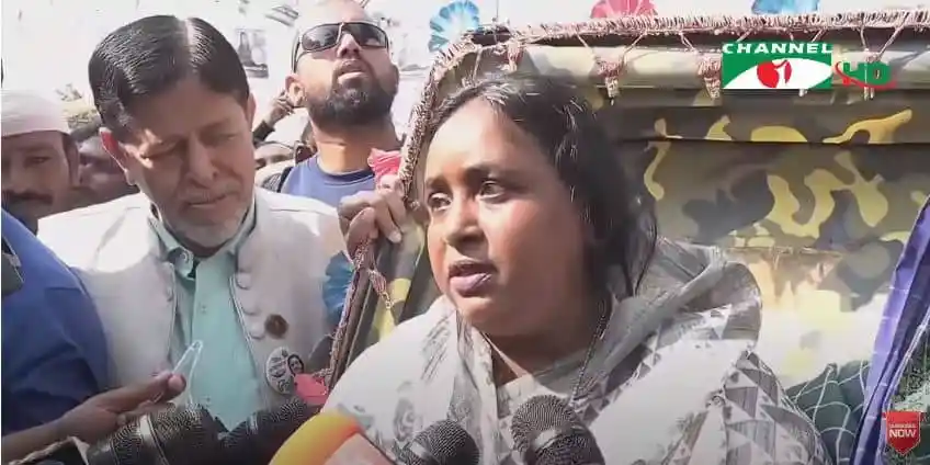 শামীম ওসমানের সমর্থকদের সঙ্গে নারীর মুখোমুখি পরিস্থিতি. Channel i News - চ্যানেল আই নিউজ