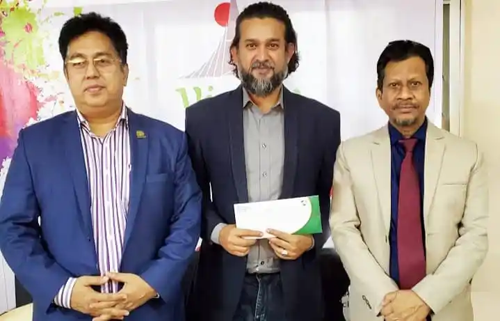নোমান রবিনের সঙ্গে অতিথি ও কর্মকর্তাদের সাক্ষাৎ. Channel i News - চ্যানেল আই নিউজ