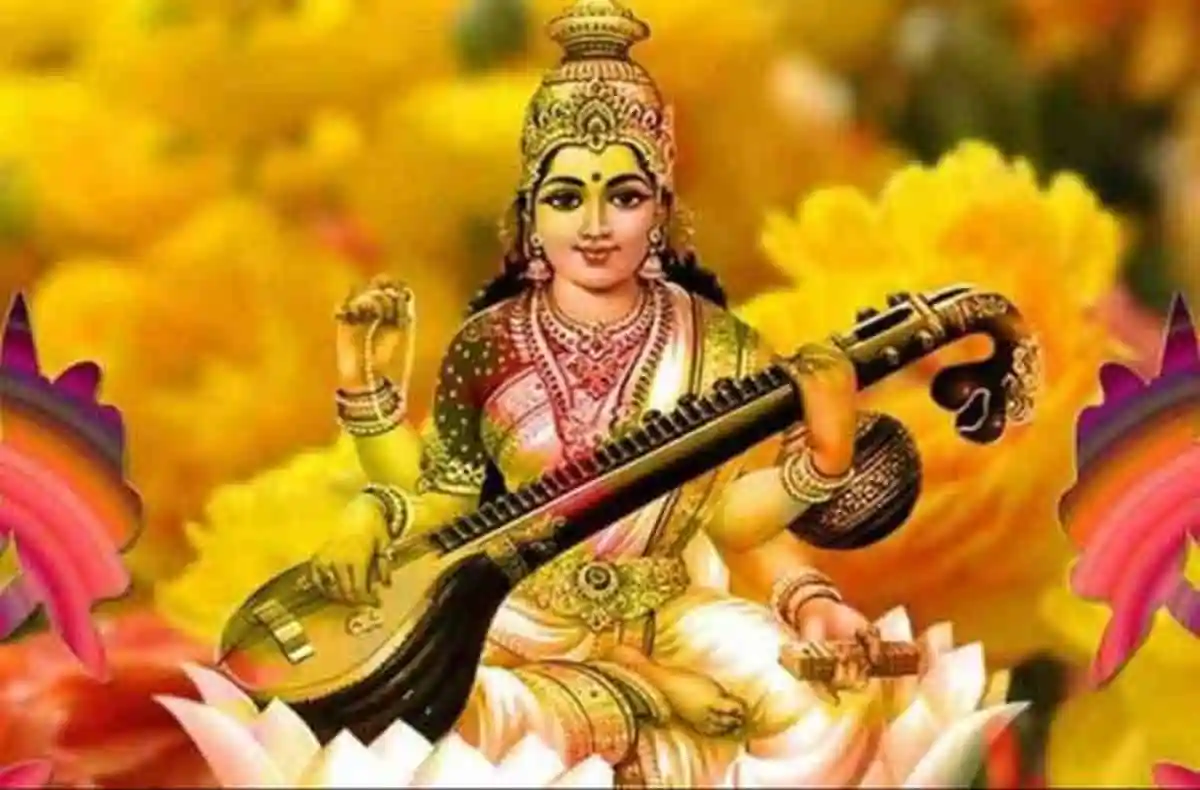 শ্রী সরস্বতী দেবীর ছবি, সঙ্গীত ও জ্ঞানের দেবী. Channel i News - চ্যানেল আই নিউজ