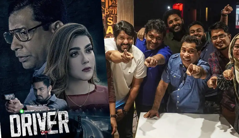 নাটক-সিনেমা এক করে ‘ড্রাইভার’ সিরিজের শুটিং সেটের ছবি. Channel i News - চ্যানেল আই নিউজ