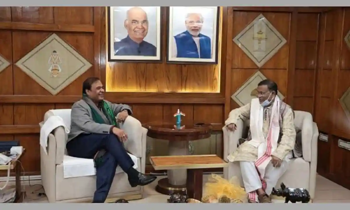 ড. হাছান মাহমুদ আসামের গভর্নর ও মুখ্যমন্ত্রীর সাথে বৈঠক করছেন. Channel i News - চ্যানেল আই নিউজ