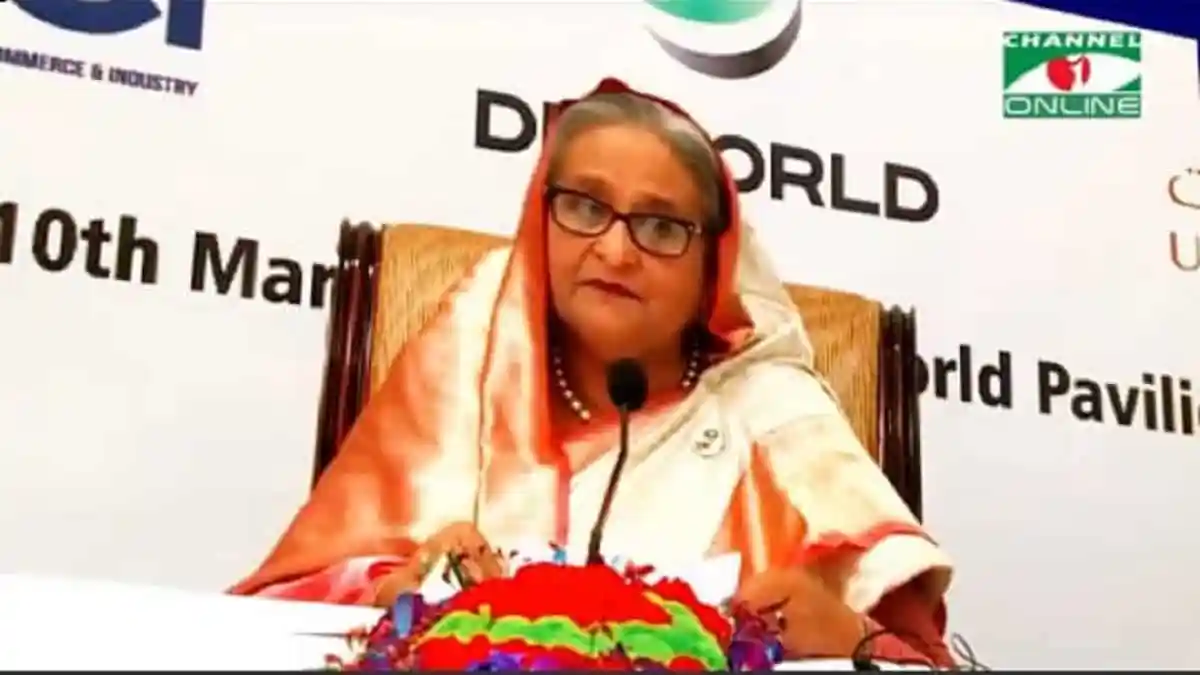 শেখ হাসিনা বাংলাদেশের অর্থনীতি ও বিনিয়োগের গুরুত্ব তুলে ধরছেন।. Channel i News - চ্যানেল আই নিউজ