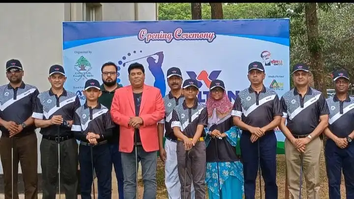 শহীদ সালাহউদ্দিন সেনানিবাসে গলফ টুর্নামেন্টের উদ্বোধন. Channel i News - চ্যানেল আই নিউজ