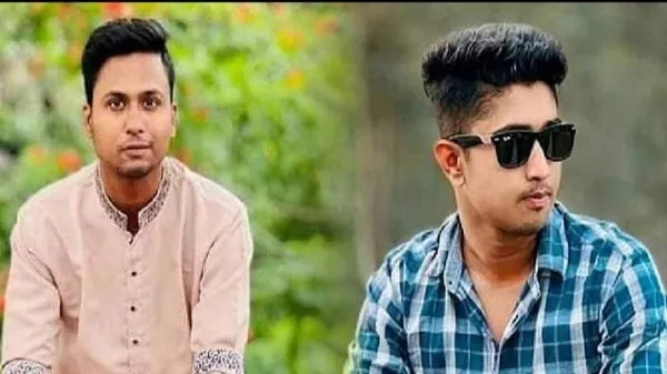 দুটি যুবক outdoors, একজন casual পোশাক পরা, অন্যজন sunglasses পরা. Channel i News - চ্যানেল আই নিউজ