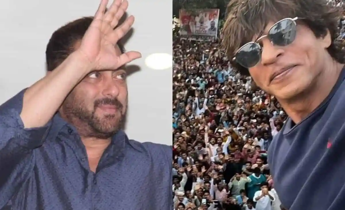 শাহরুখ খান ও সালমান খান ভক্তদের সঙ্গে ঈদে দেখা করেছেন. Channel i News - চ্যানেল আই নিউজ