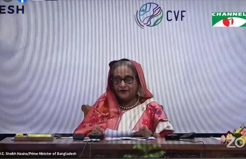 প্রধানমন্ত্রী জলবায়ু সংকট নিয়ে আলোচনা করছেন. Channel i News - চ্যানেল আই নিউজ