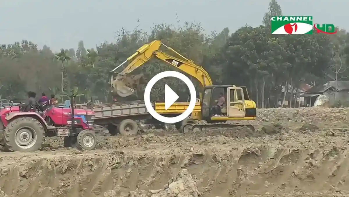 নাটোরে পুকুর কাটার হিড়িক, খননকার্য চলছে. Channel i News - চ্যানেল আই নিউজ