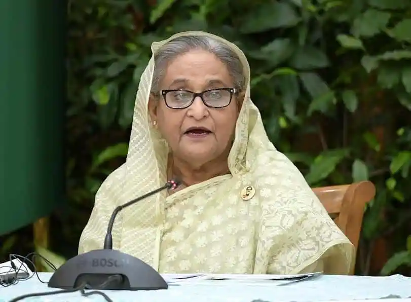 প্রধানমন্ত্রী শেখ হাসিনা যুক্তরাষ্ট্রের ব্যবসায়ীদের বিনিয়োগের জন্য আহ্বান জানাচ্ছেন. Channel i News - চ্যানেল আই নিউজ