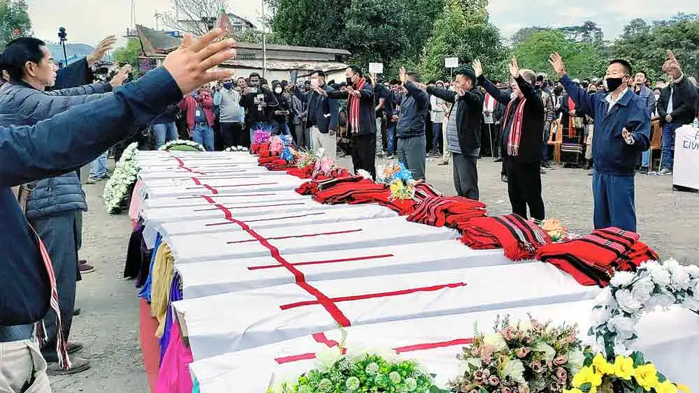 নাগাল্যান্ডে নিহত ১৪ গ্রামবাসীর স্মরণে শোকসভা ও শ্রদ্ধাঞ্জলি. Channel i News - চ্যানেল আই নিউজ