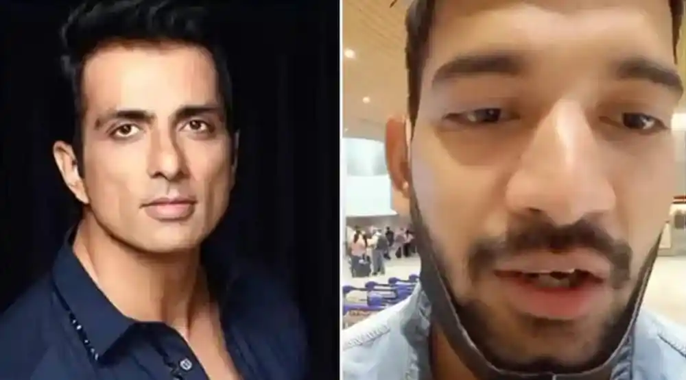 সোনু সুদ ও ভক্তের ভিডিও কলের ছবি, থাইল্যান্ডে আটকে পড়া ভক্তের বাড়ি ফেরার গল্প. Channel i News - চ্যানেল আই নিউজ