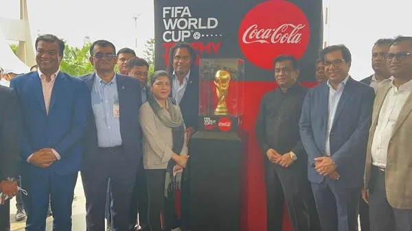 বিশ্বকাপ ট্রফি প্রদর্শনীতে চ্যানেল আই অনলাইন প্রতিনিধিরা উপস্থিত. Channel i News - চ্যানেল আই নিউজ