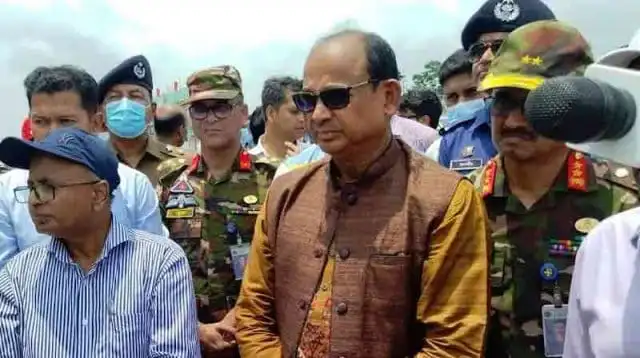 পদ্মা সেতুতে রেলসংযোগের কাজের জন্য রেলমন্ত্রী পরিদর্শন করছেন. Channel i News - চ্যানেল আই নিউজ