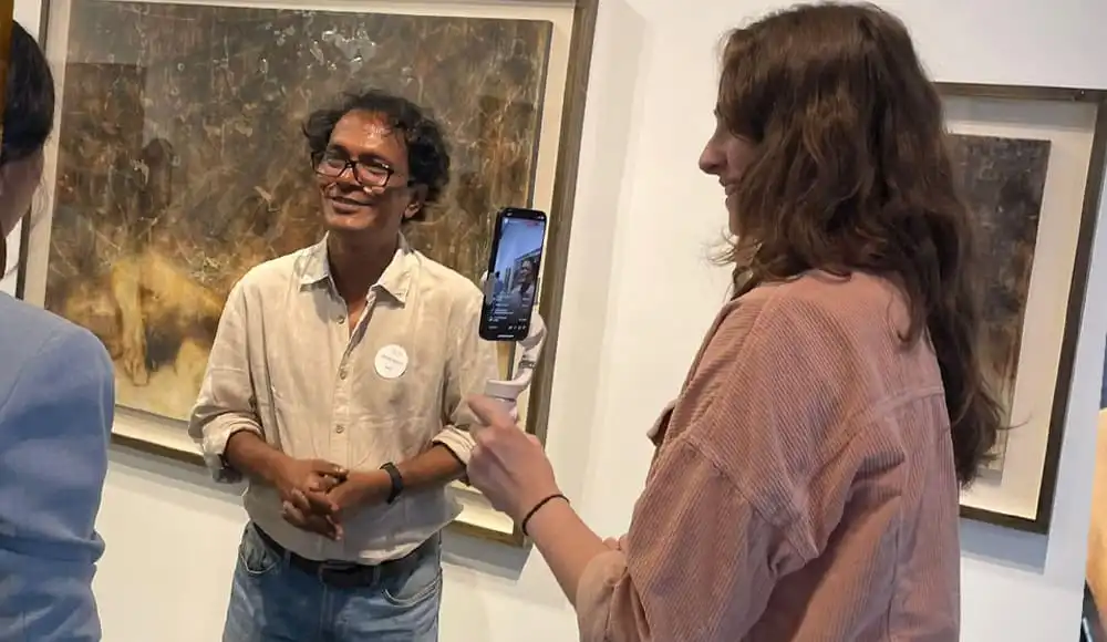 নিউ ইয়র্কের এগোরা গ্যালারিতে রেজাউল হকের শিল্পকর্মের প্রদর্শনী. Channel i News - চ্যানেল আই নিউজ