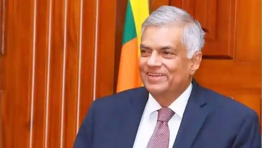 শ্রীলঙ্কার নতুন প্রেসিডেন্ট রনিল বিক্রমাসিংহে, হাসিমুখে ছবি. Channel i News - চ্যানেল আই নিউজ