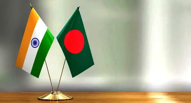 বাংলাদেশ ও ভারতের পতাকা সংলাপের ছবি. Channel i News - চ্যানেল আই নিউজ
