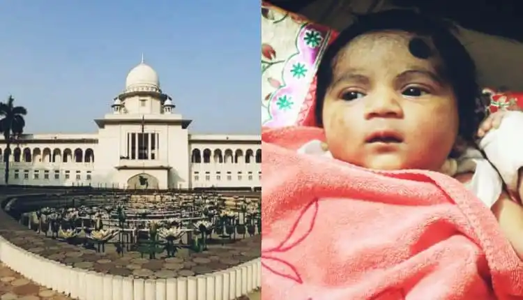 সুন্দর সাদা ভবন ও শিশু কন্যার ছবি, বাংলাদেশে জনপ্রিয় স্থান ও শিশু স্বাস্থ্য. Channel i News - চ্যানেল আই নিউজ