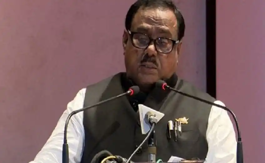 খাদ্যমন্ত্রী চাল বিতরণে অনিয়মের বিষয়ে বক্তব্য দিচ্ছেন. Channel i News - চ্যানেল আই নিউজ