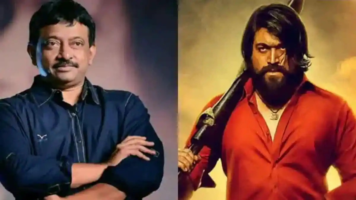 রাম গোপাল ভার্মা ও কেজিএফ টু সিনেমার চরিত্রের ছবি. Channel i News - চ্যানেল আই নিউজ