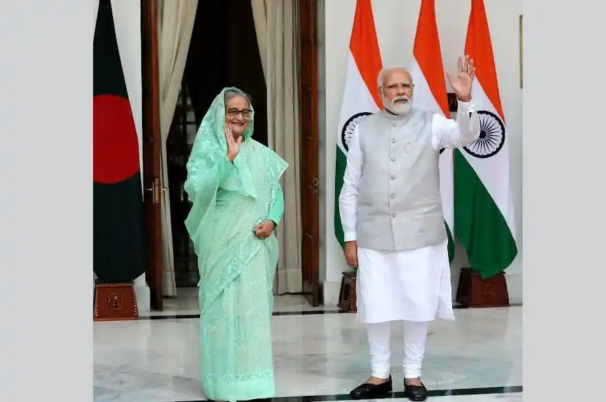 বাংলাদেশ-ভারত সম্পর্কের দৃশ্য, প্রধানমন্ত্রী ও বাংলাদেশের রাষ্ট্রপতি. Channel i News - চ্যানেল আই নিউজ