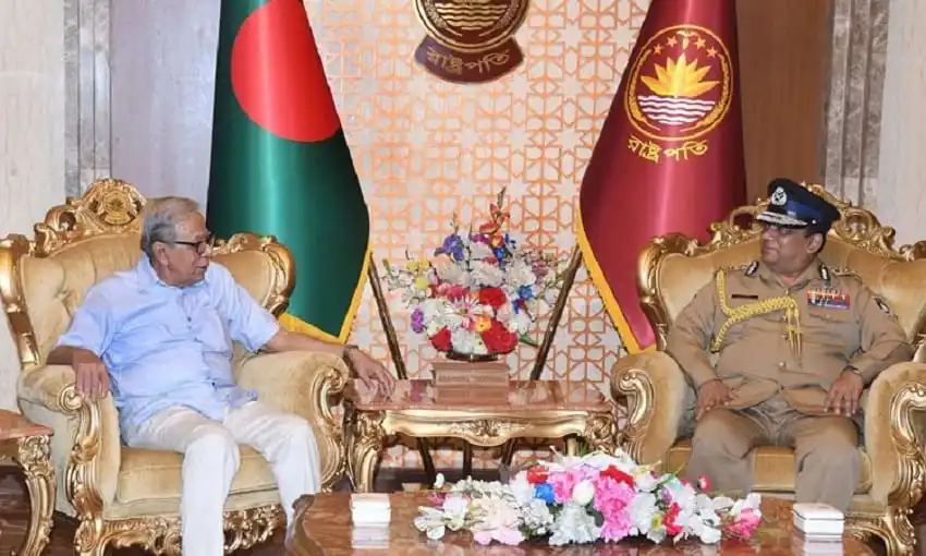 রাষ্ট্রপতি ও পুলিশ মহাপরিদর্শকের সাক্ষাৎ, বাংলাদেশ. Channel i News - চ্যানেল আই নিউজ