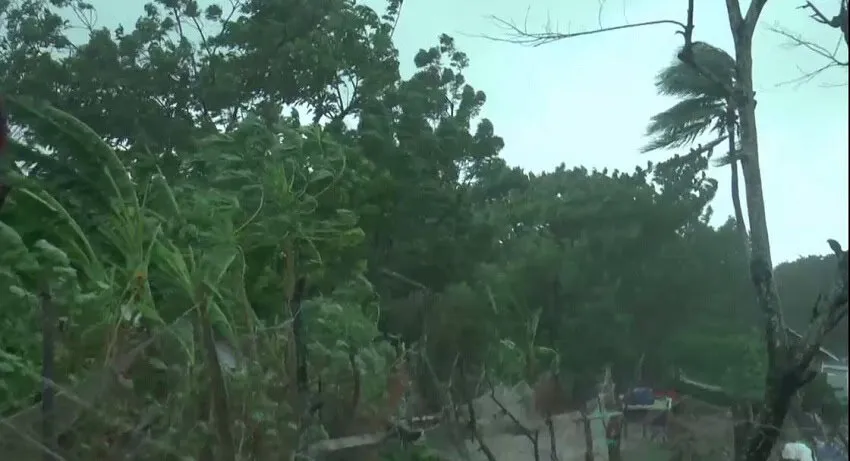 Tropical storm causing trees to sway and damage in Bangladesh. Channel i News - চ্যানেল আই নিউজ