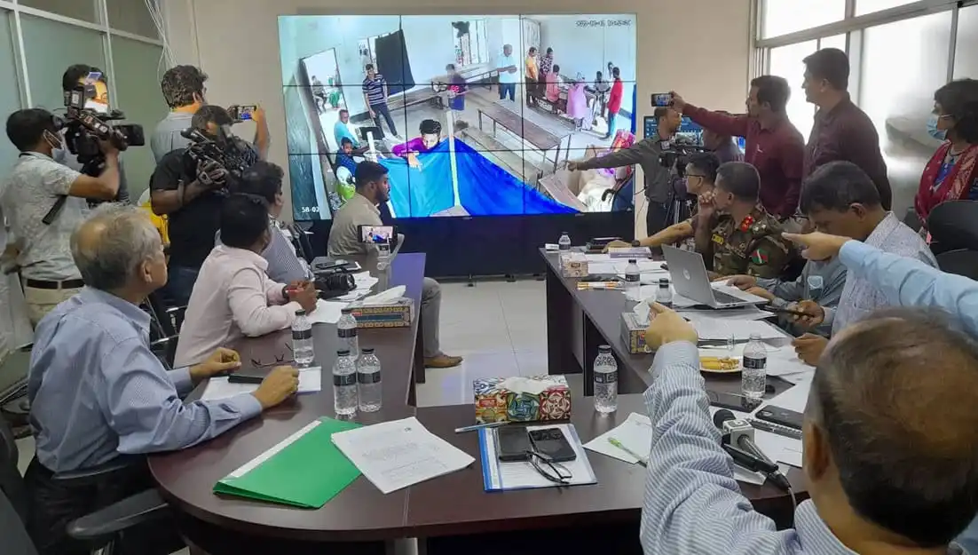 গাইবান্ধায় নির্বাচন পরিস্থিতি নিয়ে আলোচনা ও ভিডিও কনফারেন্স. Channel i News - চ্যানেল আই নিউজ