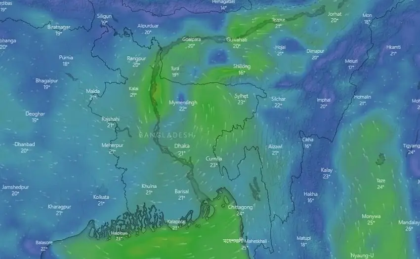 বাংলাদেশে সিত্রাং স্থল নিম্নচাপের কারণে ভারী বৃষ্টি ও ঝড়ের সতর্কতা. Channel i News - চ্যানেল আই নিউজ