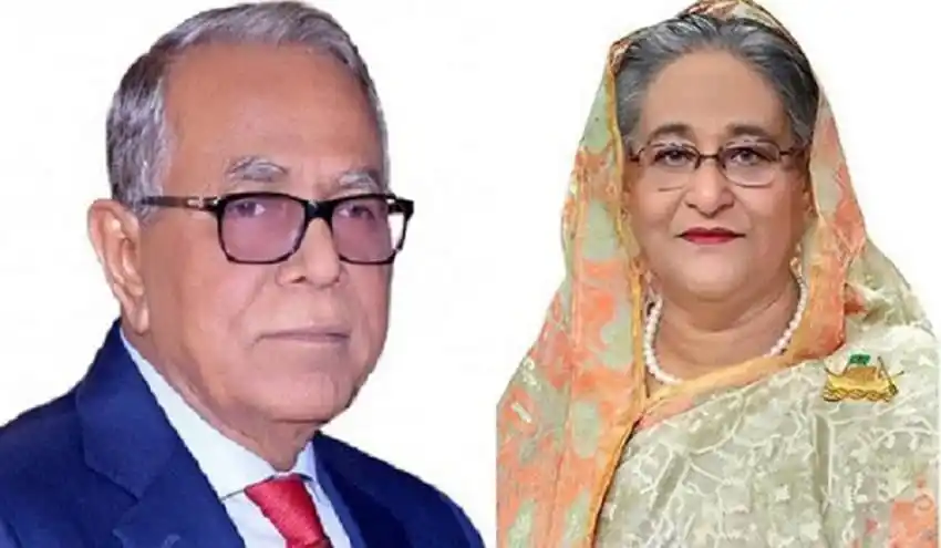 বাংলাদেশের রাষ্ট্রপতি ও প্রধানমন্ত্রীর ছবি, সশস্ত্র বাহিনীর শহীদদের প্রতি শ্রদ্ধা. Channel i News - চ্যানেল আই নিউজ