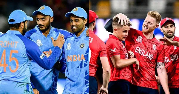 ভারত ও ইংল্যান্ড ক্রিকেট দলের খেলোয়াড়রা মাঠে উল্লাস করছে. Channel i News - চ্যানেল আই নিউজ