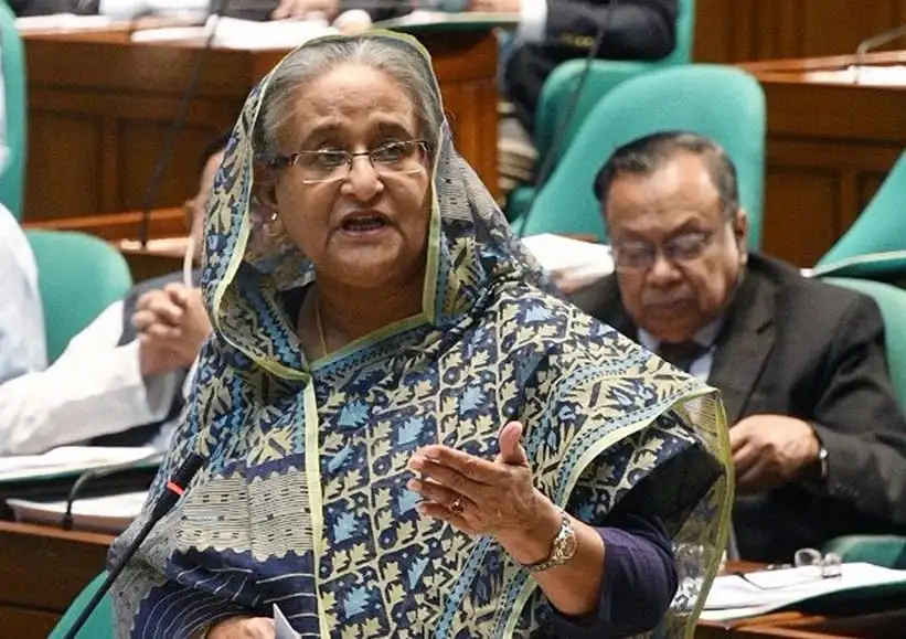 প্রধানমন্ত্রী সংসদে বক্তৃতা দিচ্ছেন, অর্থনীতি ও রাজনীতি বিষয়ক আলোচনা. Channel i News - চ্যানেল আই নিউজ