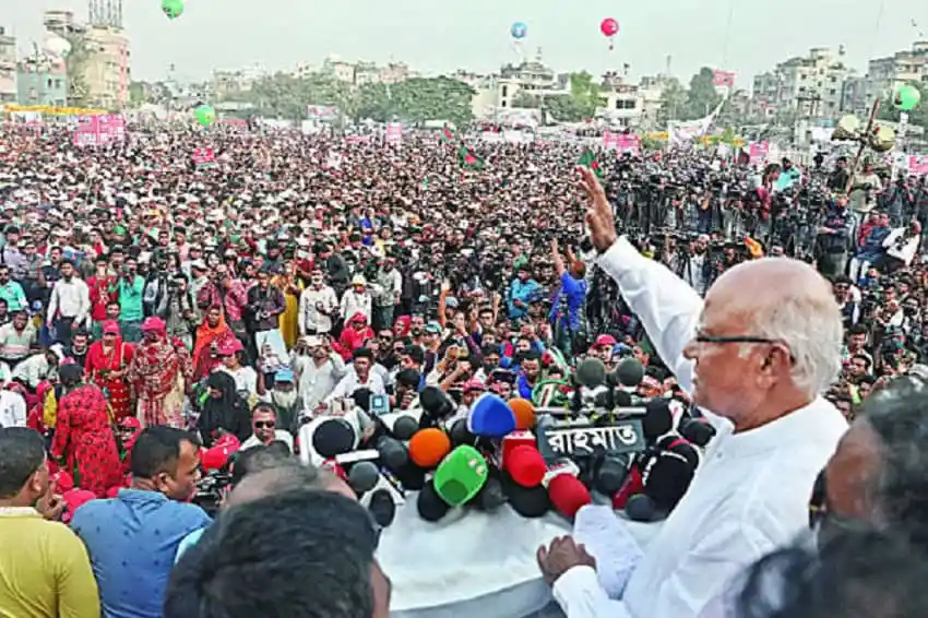 বিএনপি নেতার জনসভায় হাজার হাজার সমর্থক উপস্থিত. Channel i News - চ্যানেল আই নিউজ