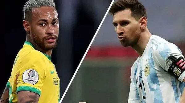 Brazil vs Argentina football match with Neymar and Messi. Channel i News - চ্যানেল আই নিউজ