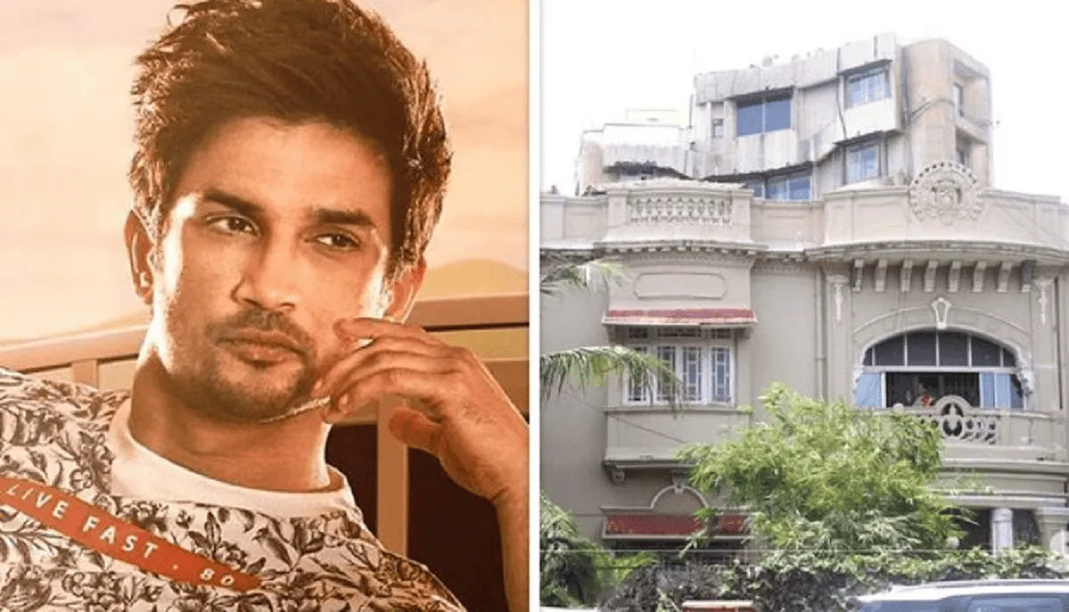 সুশান্তের পুরোনো ফ্ল্যাটের ছবি, ভবনটি দেখাচ্ছে।. Channel i News - চ্যানেল আই নিউজ