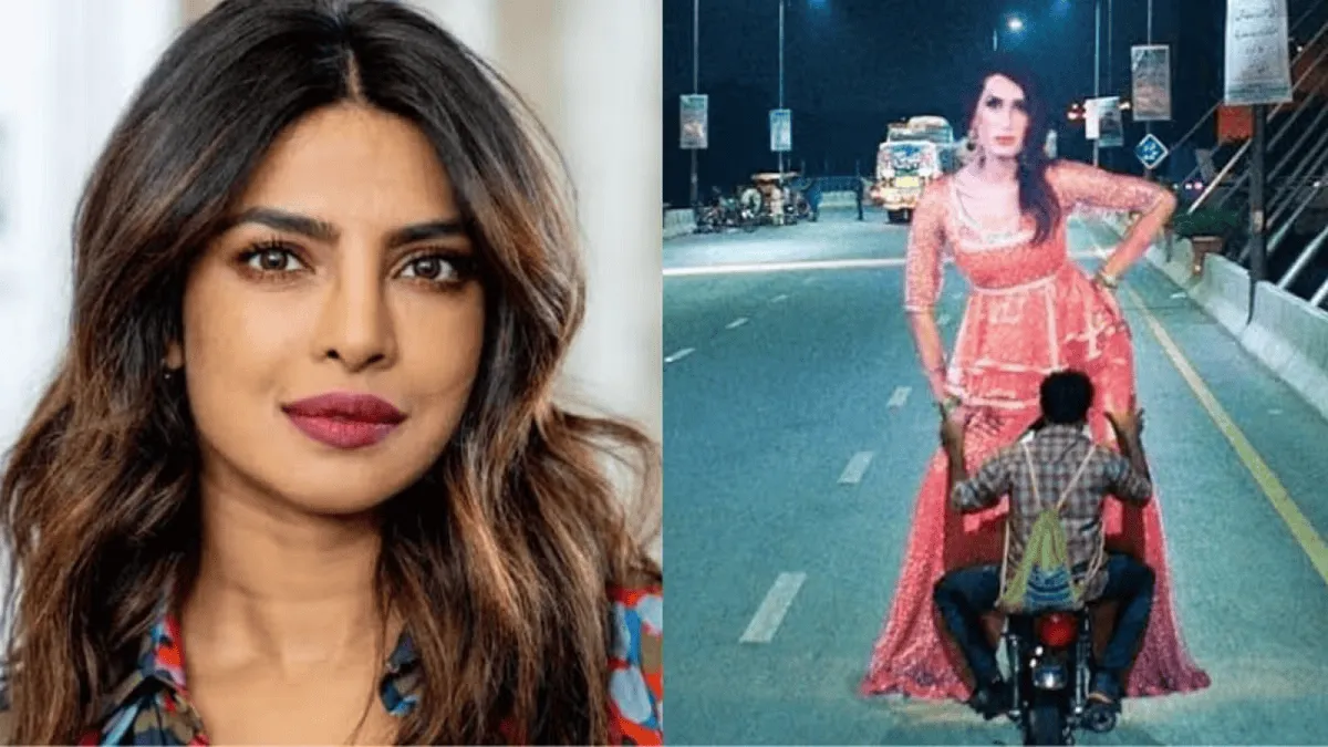 প্রিয়াঙ্কা পাকিস্তানি ছবির প্রশংসা করে পোজ দিচ্ছেন. Channel i News - চ্যানেল আই নিউজ