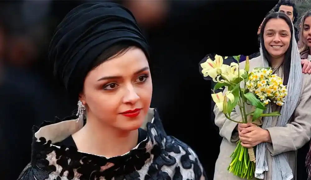 জামিনে মুক্তি পাওয়া ইরানের বিখ্যাত অভিনেত্রী, হাসিমুখে ছবি. Channel i News - চ্যানেল আই নিউজ