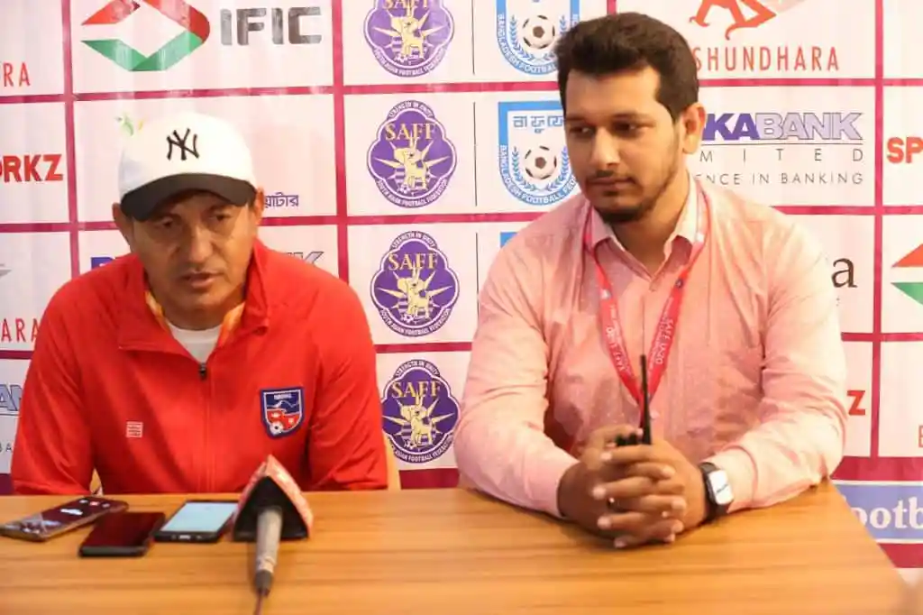 নেপালের কোচের ফাইনাল টিকিট নিয়ে নাখোশ, সাংবাদিকদের সঙ্গে আলোচনা. Channel i News - চ্যানেল আই নিউজ