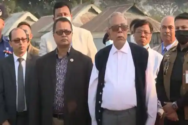 রাষ্ট্রপতি ও কর্মকর্তাদের সমন্বিত সাক্ষাৎকার ছবি. Channel i News - চ্যানেল আই নিউজ