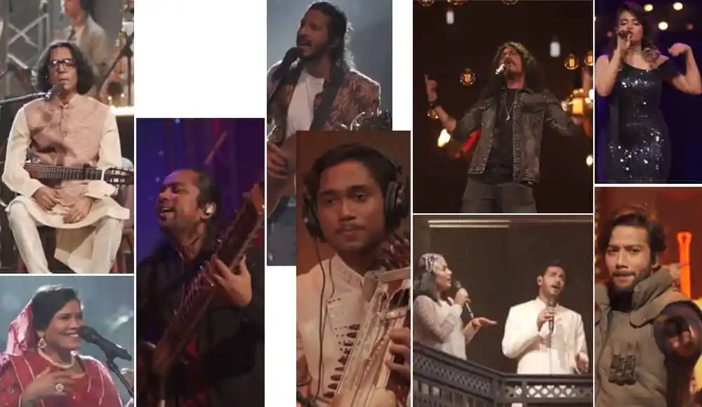 কোক স্টুডিও বাংলা নতুন সিজনের পারফরম্যান্সের ছবি. Channel i News - চ্যানেল আই নিউজ