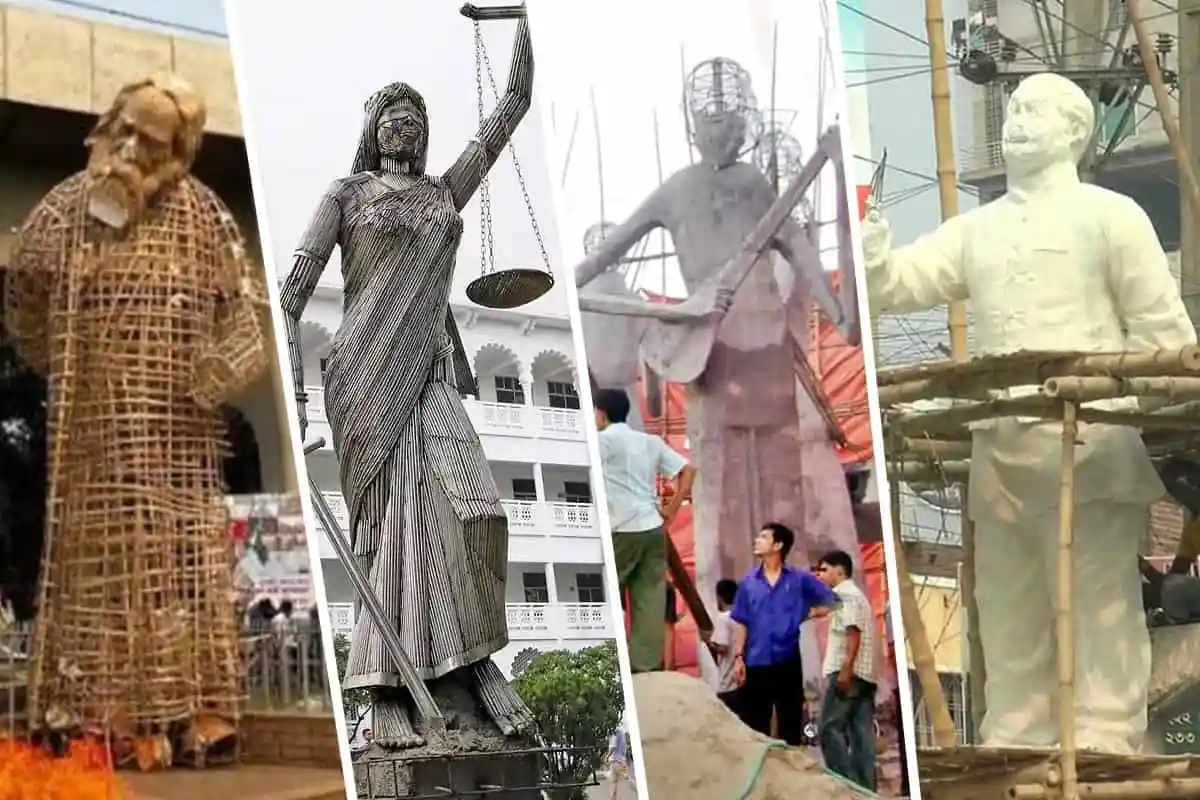বাংলাদেশের বিভিন্ন স্থানে নির্মিত ভাস্কর্যগুলোর ছবি. Channel i News - চ্যানেল আই নিউজ