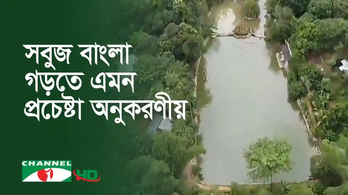 প্রাকৃতিক জলাশয় ও সবুজ বনাঞ্চল, রাঙ্গুনিয়া. Channel i News - চ্যানেল আই নিউজ